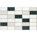 Wandtegel Softline mozaiek 25.0 x 40.0 cm - Wandtegels