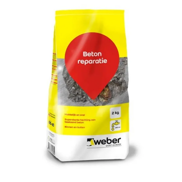 Weber Betonreparatie Reparatiemortel 2 kg -