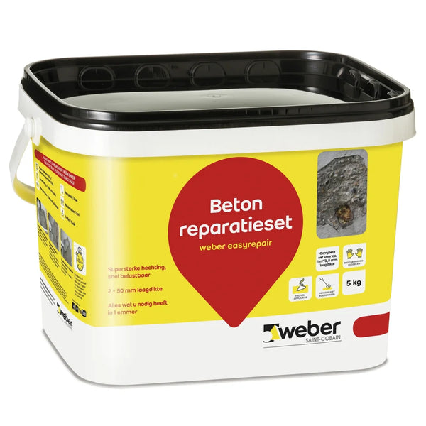 Weber Betonreparatie Reparatiemortel 5 kg -