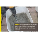 Weber Snelcement Reparatiemortel 4 kg - Reparatiemiddelen