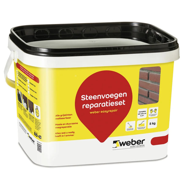 Weber Steenvoeg reparatie Reparatiemortel 5 kg -