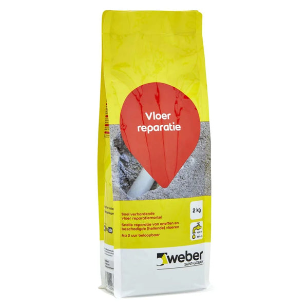 Weber Vloerreparatie Reparatiemortel 2 kg -